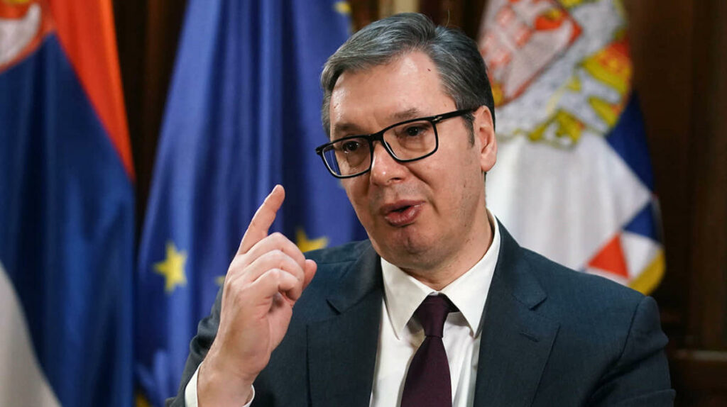 Serbian President suggests war in Ukraine will end according to Korean scenario