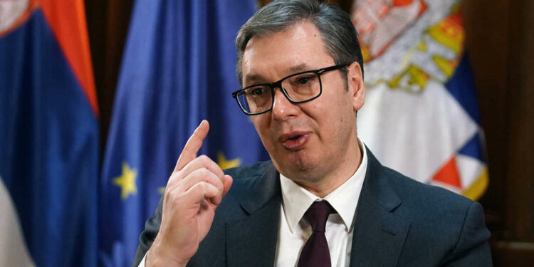 Serbian President suggests war in Ukraine will end according to Korean scenario