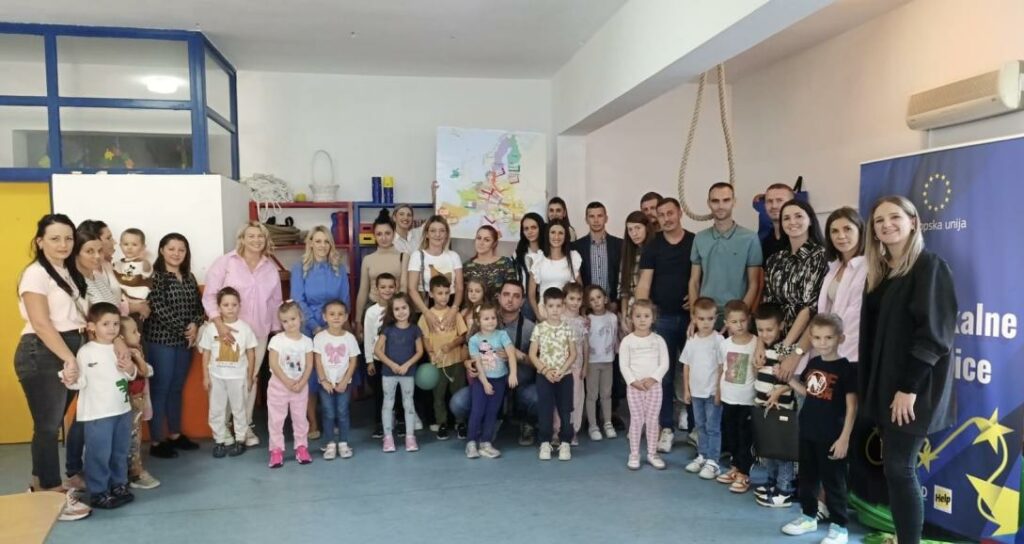 The EU funded the Procurement of Gym Equipment for Kindergarten in Zvornik