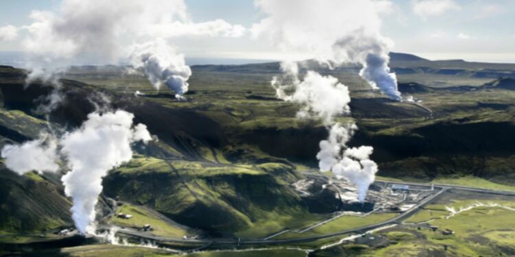 geothermal station