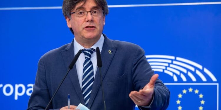 Top EU court rules against Catalan separatist leader Puigdemont