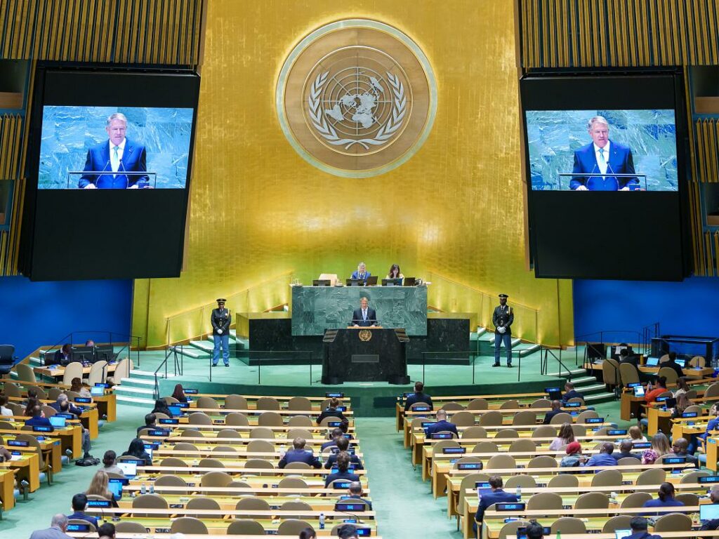 UN General Assembly: President Iohannis highlights Romania’s role on global stage, challenges during speech