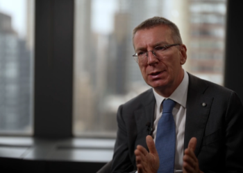 ‘Cyber warfare’ is an immediate danger from Russia, Latvian president warns – Channel 4 News ‘Cyber warfare’ is an immediate danger from Russia, Latvian president warns – Channel 4 News