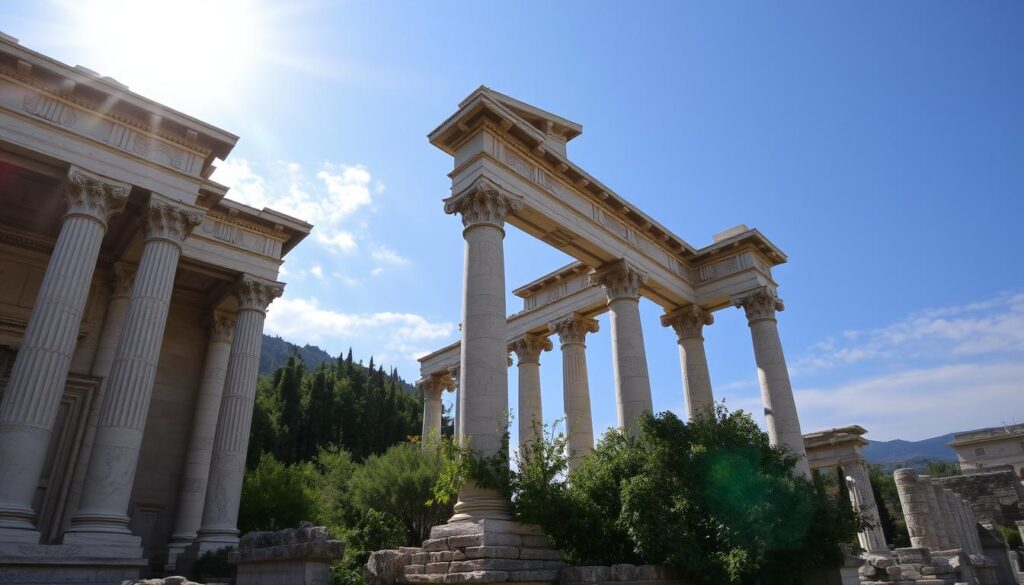 Ephesus ancient ruins in Turkey