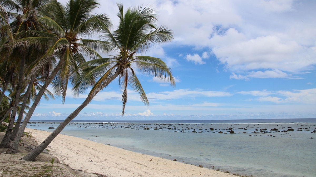 Beach in Nauru