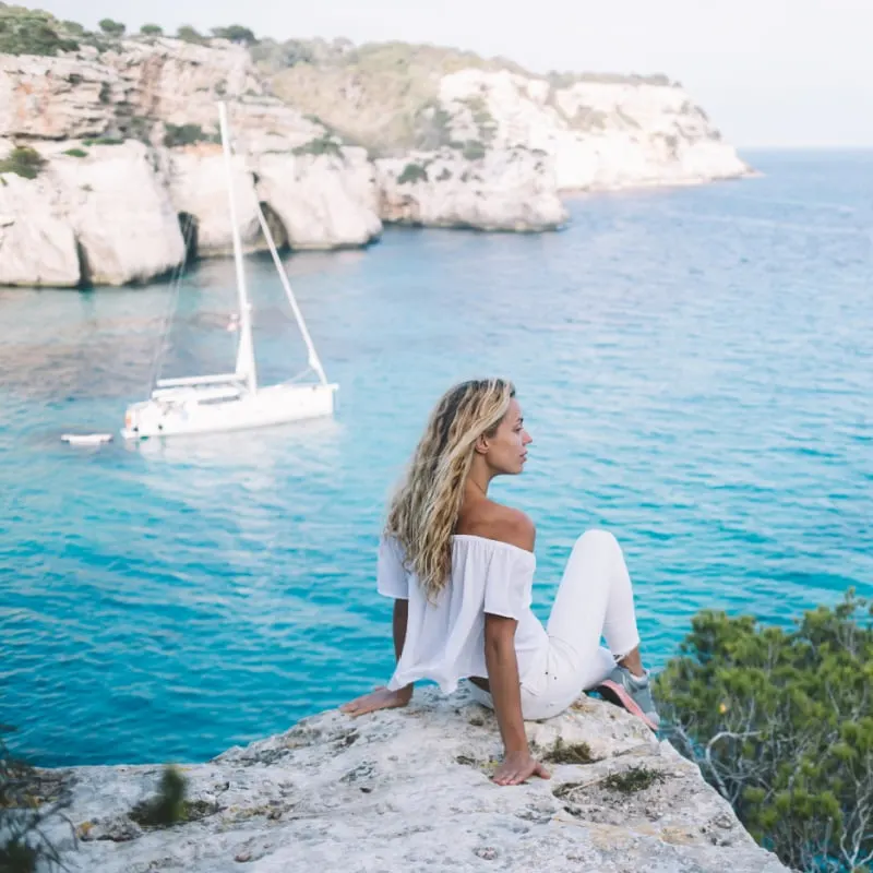 Woman in Menorca