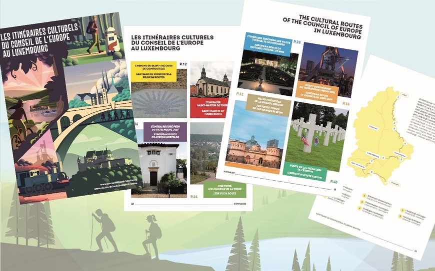 European Heritage Days 2024: New brochure on the Cultural Routes of the Council of Europe in Luxembourg