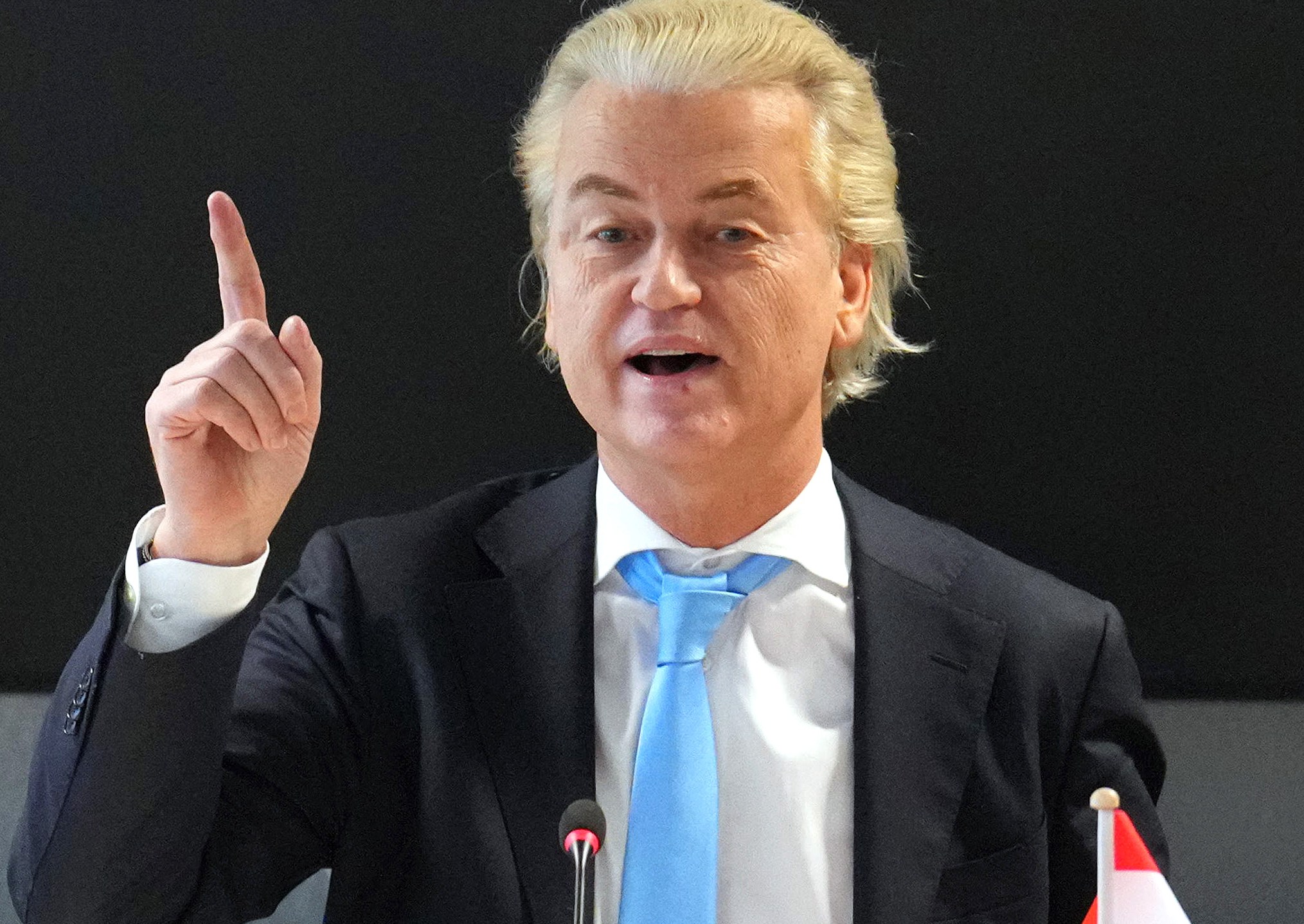 Geert Wilders, leader of the anti-immigration Freedom party, will attend the rally