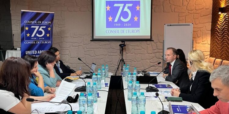 The Council of Europe's project to strengthen Moldova's SCJ started with its first steering committee meeting