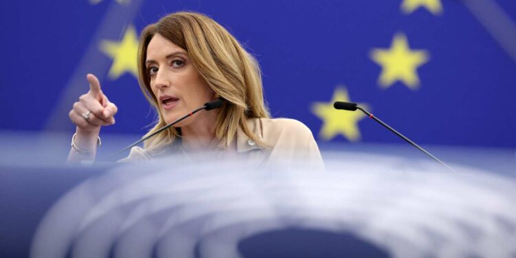 Malta's Metsola re-elected as EU Parliament president