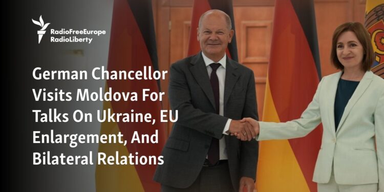 German Chancellor Visits Moldova For Talks On Ukraine, EU Enlargement, And Bilateral Relations