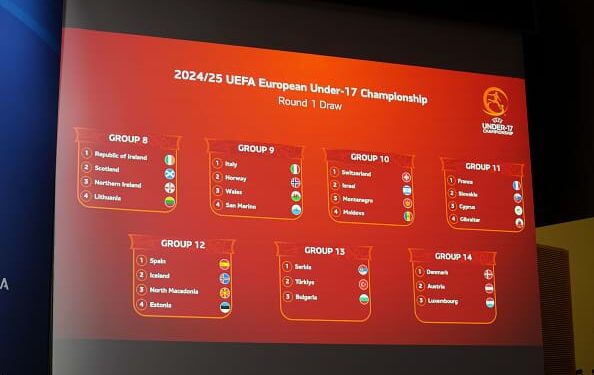 2024/2025 European Under-17 qualifying: Italy drawn with Norway, Wales and San Marino