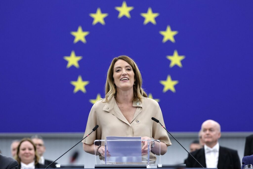 European Parliament re-elects Roberta Metsola of Malta to lead 720 member EU body