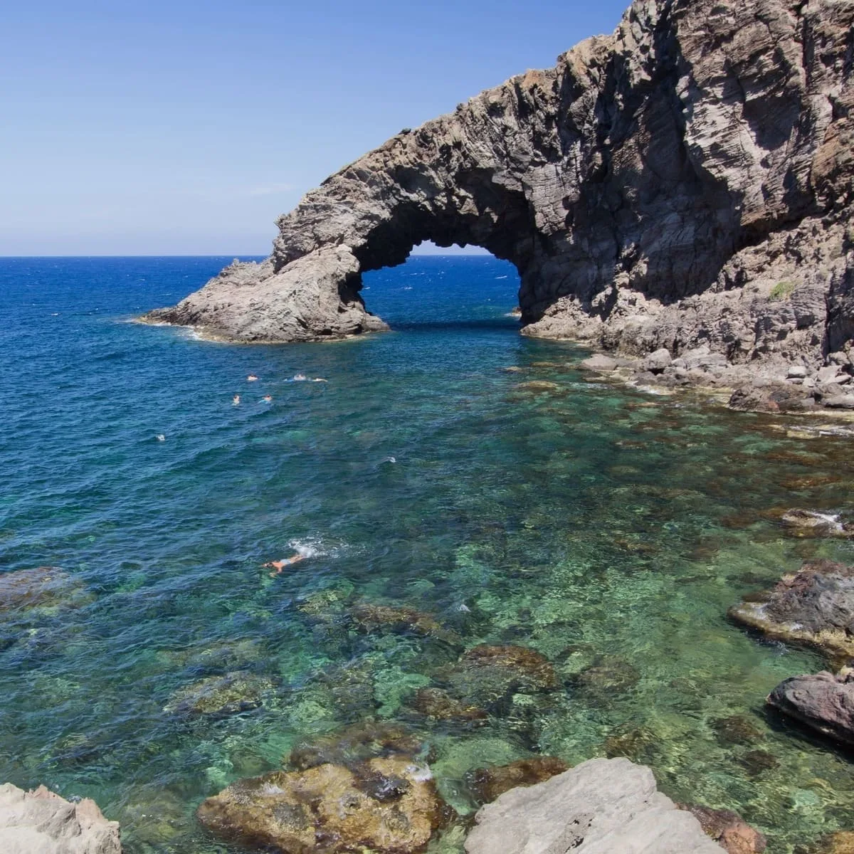 Arco Do Elefante In Pantelleria, Italy