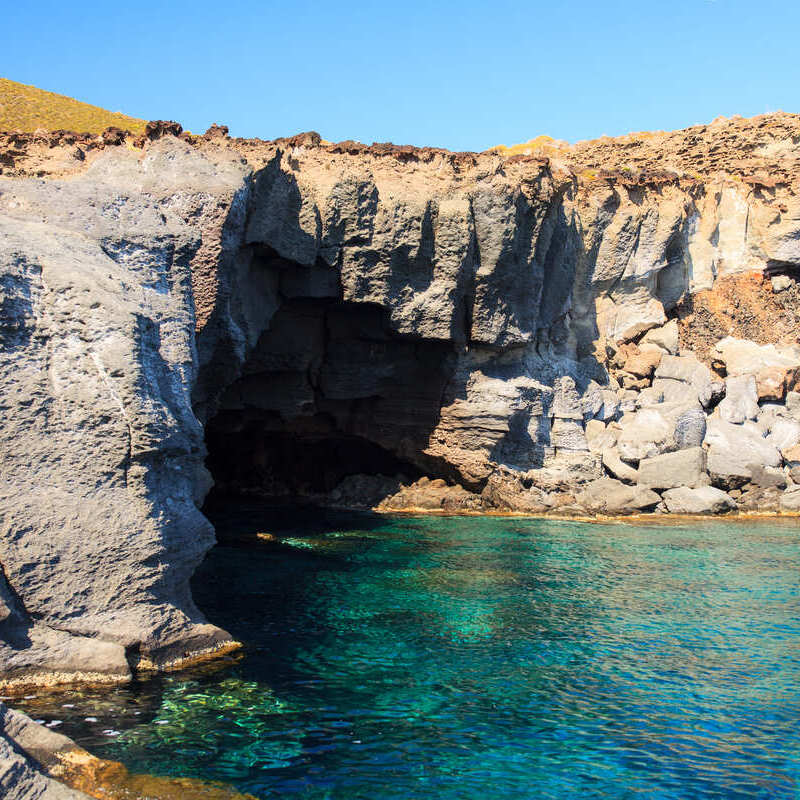 Rocky Bay In Pantelleria, Italy