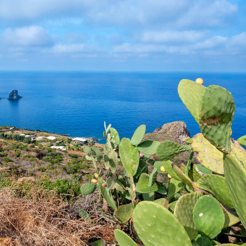 Pantelleria Coastline In Italy
