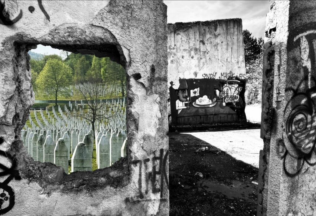 In Postwar Sarajevo, the Similarities With Middle East Turmoil Resonate