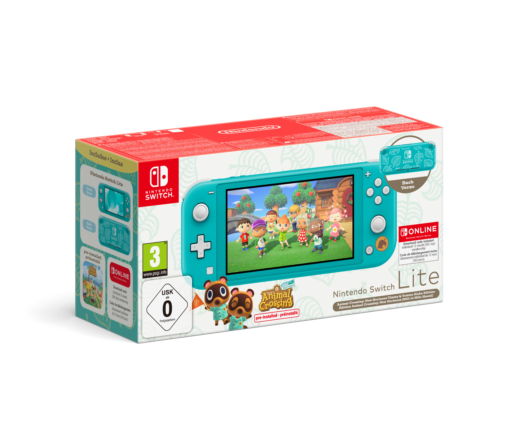 Animal Crossing Switch Lite bundle