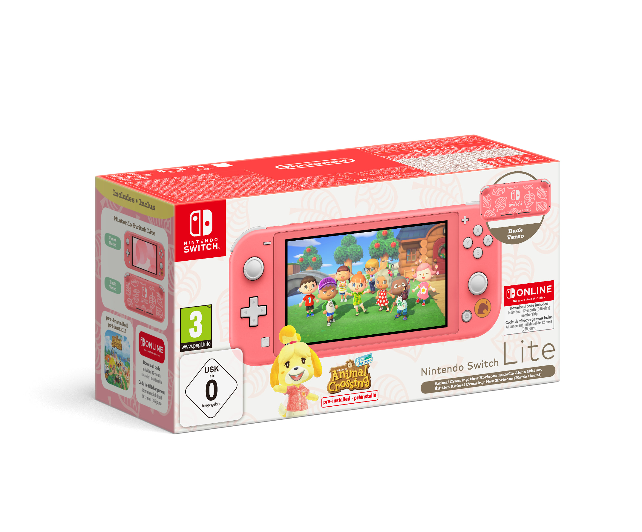 Animal Crossing Switch Lite bundle