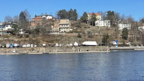 Maddy Savage Houses on Lidingö island