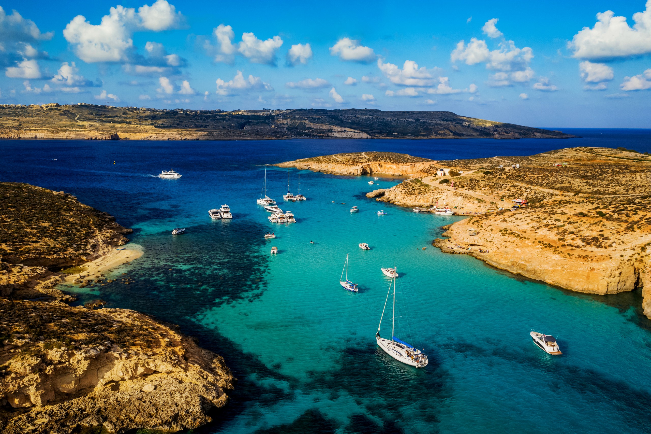 The Blue Lagoon on Comino