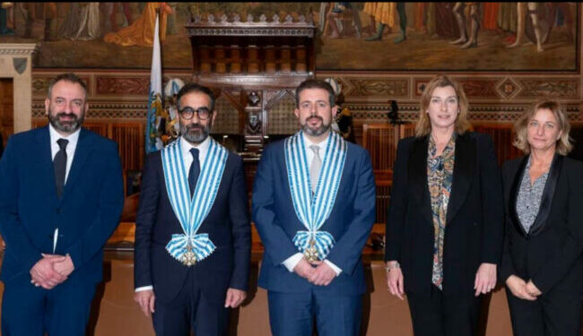 Accreditation of H.E. Mrs. Anne EASTWOOD as the Ambassador of the Principality of Monaco to San Marino.