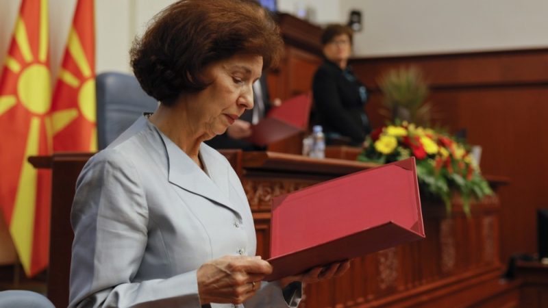 North Macedonia president stokes controversy at inauguration – Euractiv