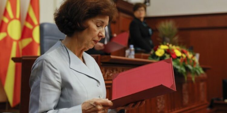North Macedonia president stokes controversy at inauguration – Euractiv
