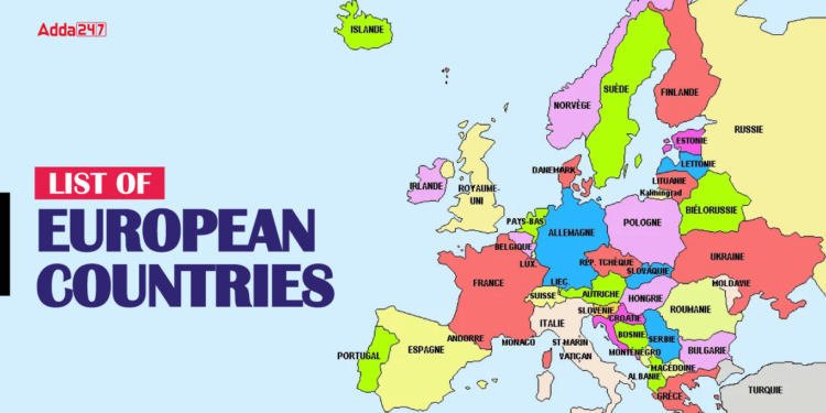 List of European Countries