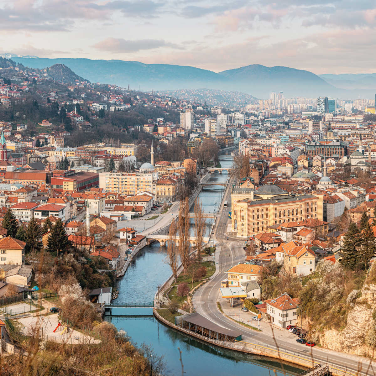 View of Sarajevo