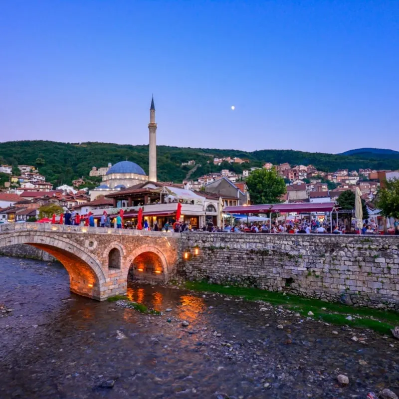 Old town in Prizren, Kosovo