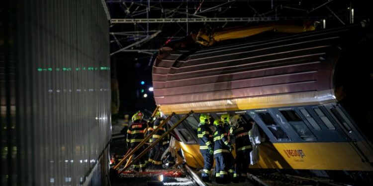 Czech train crash: At least four killed after collision in Pardubice