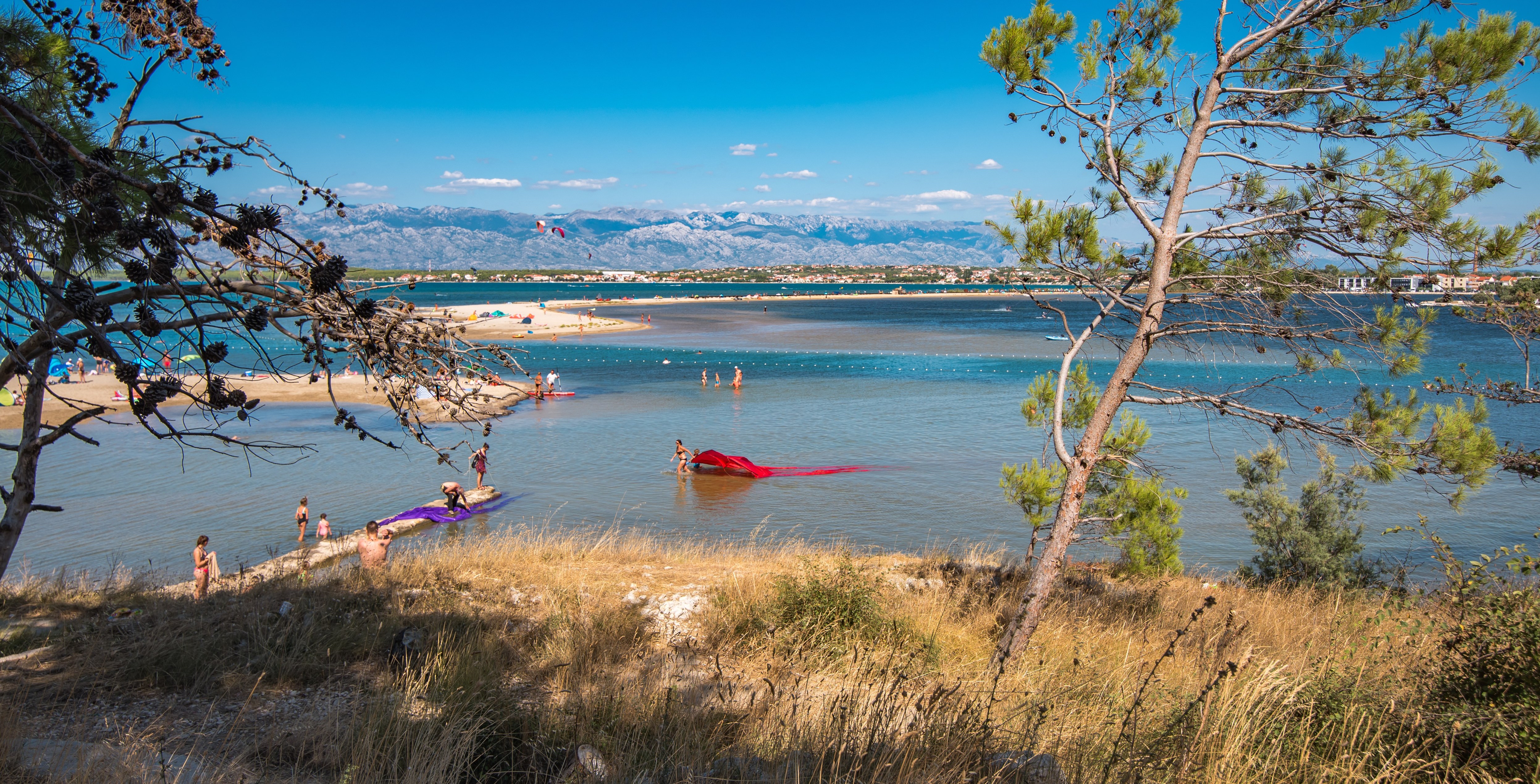 This beach is one of the longest in Croatia