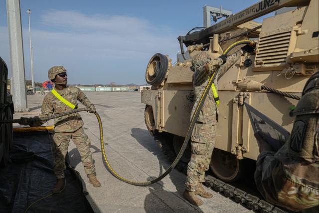 Port of Alexandroupolis makes sustainment history with heavy brigade movement