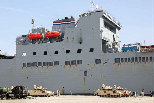 Port of Alexandroupolis makes sustainment history with heavy brigade movement