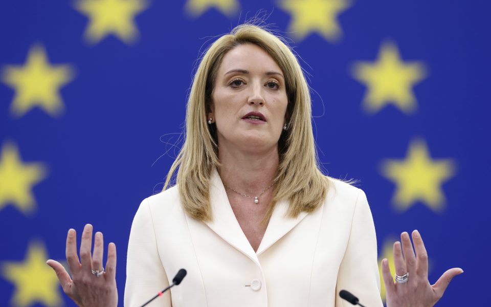 European Parliament president reiterates EU’s support for Cyprus reunification