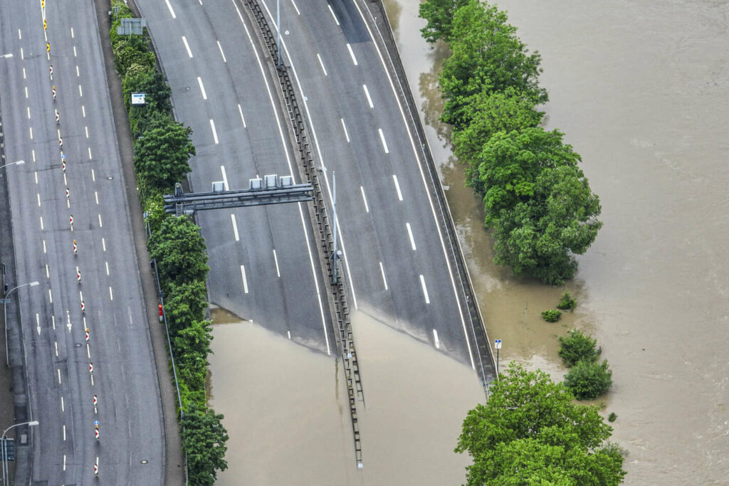 Heavy rains in Northern Europe cause floods