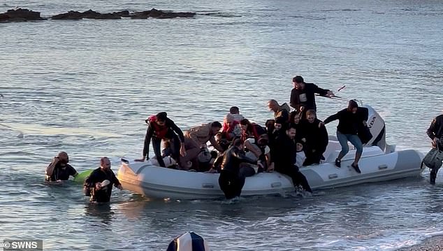 It is believed that the migrants may have been escaping from Turkey. Those from the Middle East often attempt to make the shorter but no less perilous journey west across the Mediterranean from Turkey