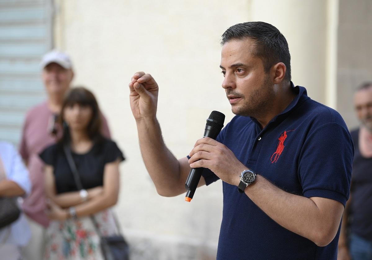 Conrad Borg Manché will be on both the MEP and local council ballot sheet this June. Photo: Times of Malta file photo