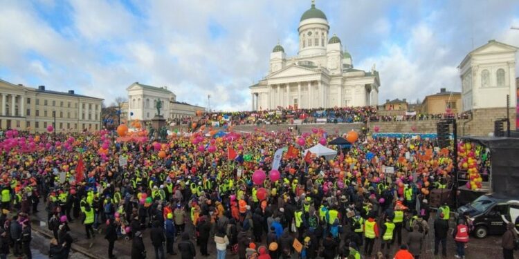 Strike wave in Finland—a legacy of trust in transition?