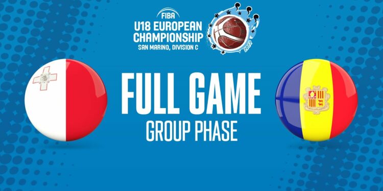 Malta v Andorra | Full Basketball Game | FIBA U18 European Championship 2022 - FIBA U18 European Championship 2022, Division C