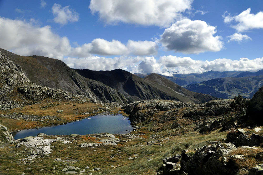 Andorra alpine lake