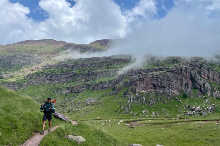 Hiking trails in Pyrenees