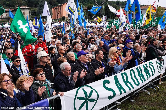 Thousands of right-wing supporters have gathered in Italy for an event dubbed the 'anti-migrant Glastonbury '