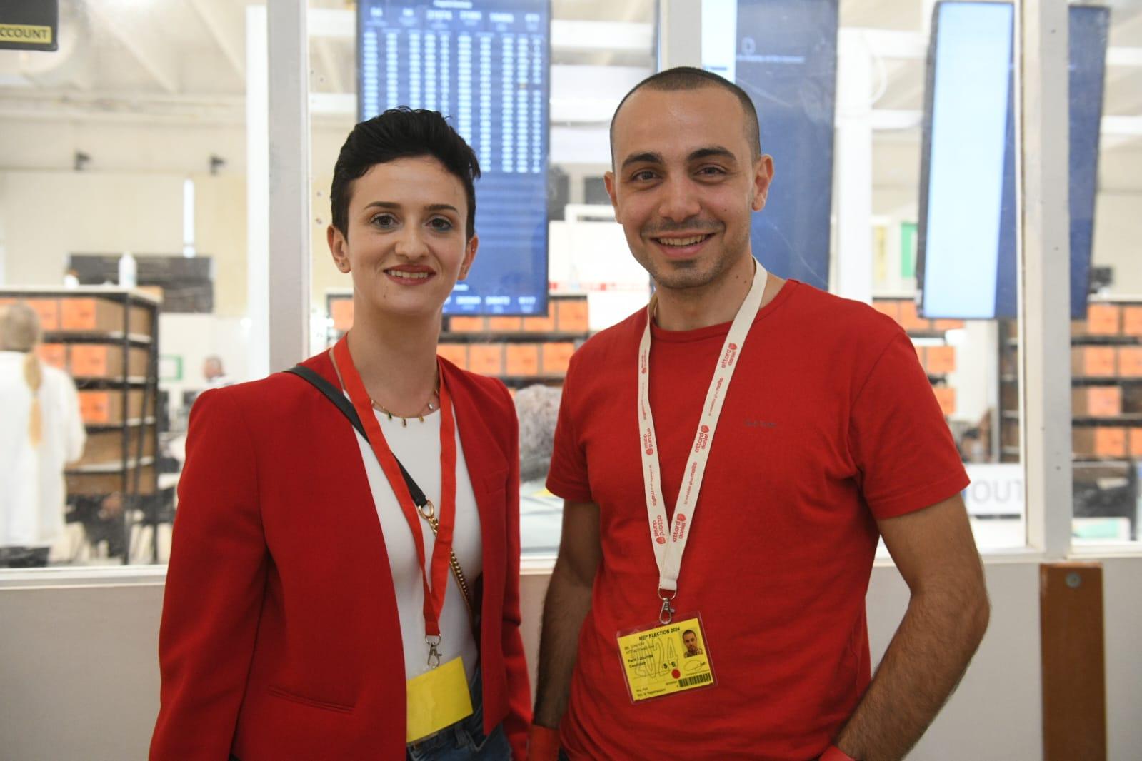 PL candidates Marija Sara Vella Gafa and Daniel Attard. Photo: Matthew Mirabelli