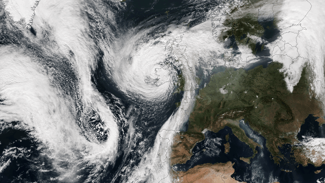 Hurricane Ophelia satellite in 2017