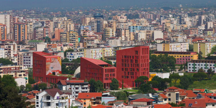 Oppenheim Architecture Reveals New Vision for College of Europe's Tirana Campus in Albania