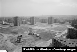 Sofia's Hipodruma suburb photographed in 1966.