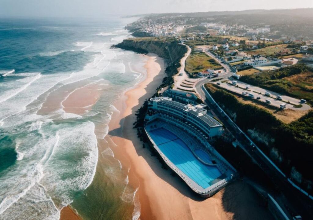 It's one of the largest ocean pools in Europe — and it's in Portugal