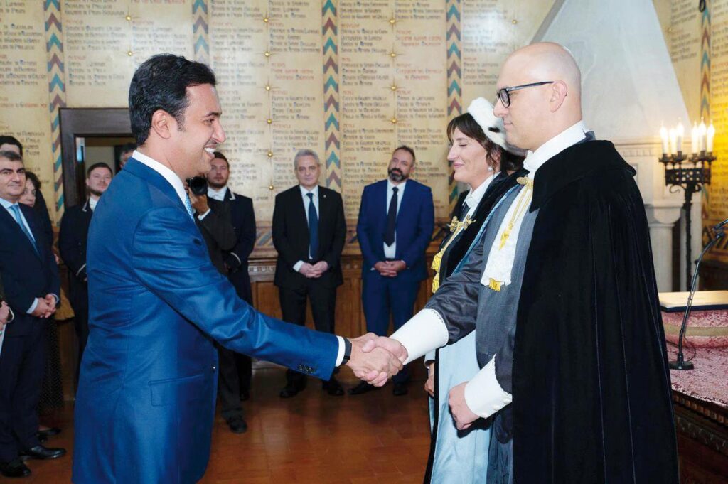 Qatar's Ambassador Attends Inauguration Ceremony Of San Marino Captains Regent